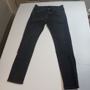 H&M &Denim Skinny Jeans Button Fly Men Size 32